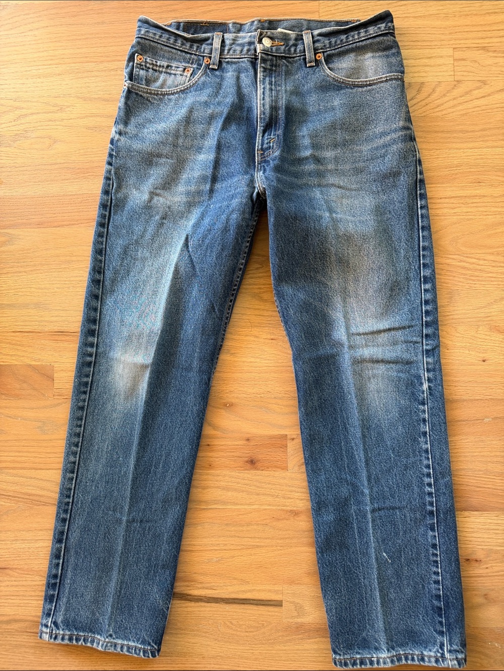 Vintage USA Levi’s 505 Regular Fit Straight Leg Jeans 34x30